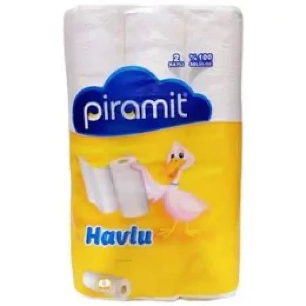 PİRAMİT 2 KATLI KAĞIT HAVLU 6 LI(4PK)