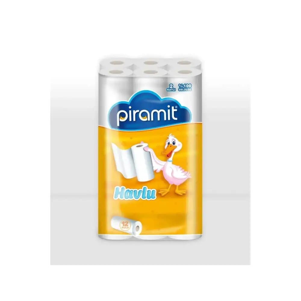 PİRAMİT EKO HAVLU 2 Lİ*12