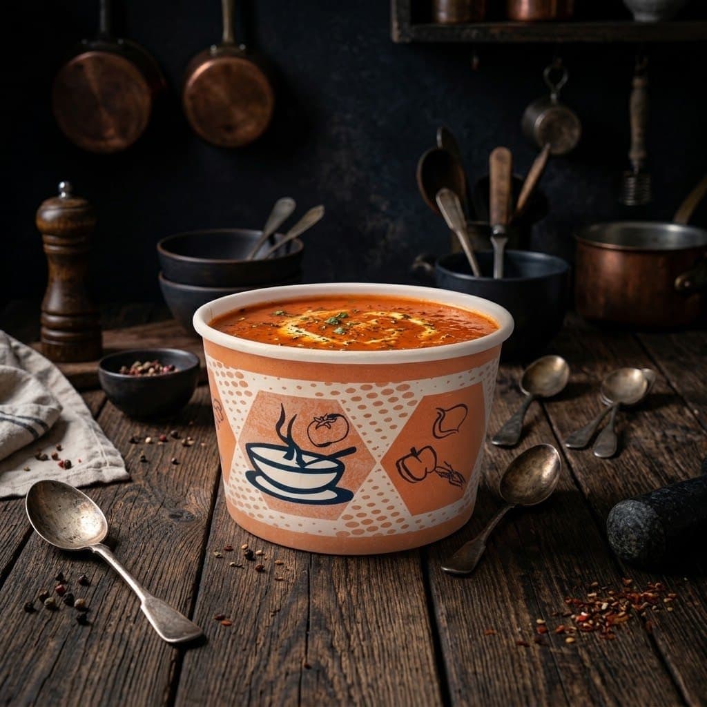 Karton Çorba Kasesi 16 OZ