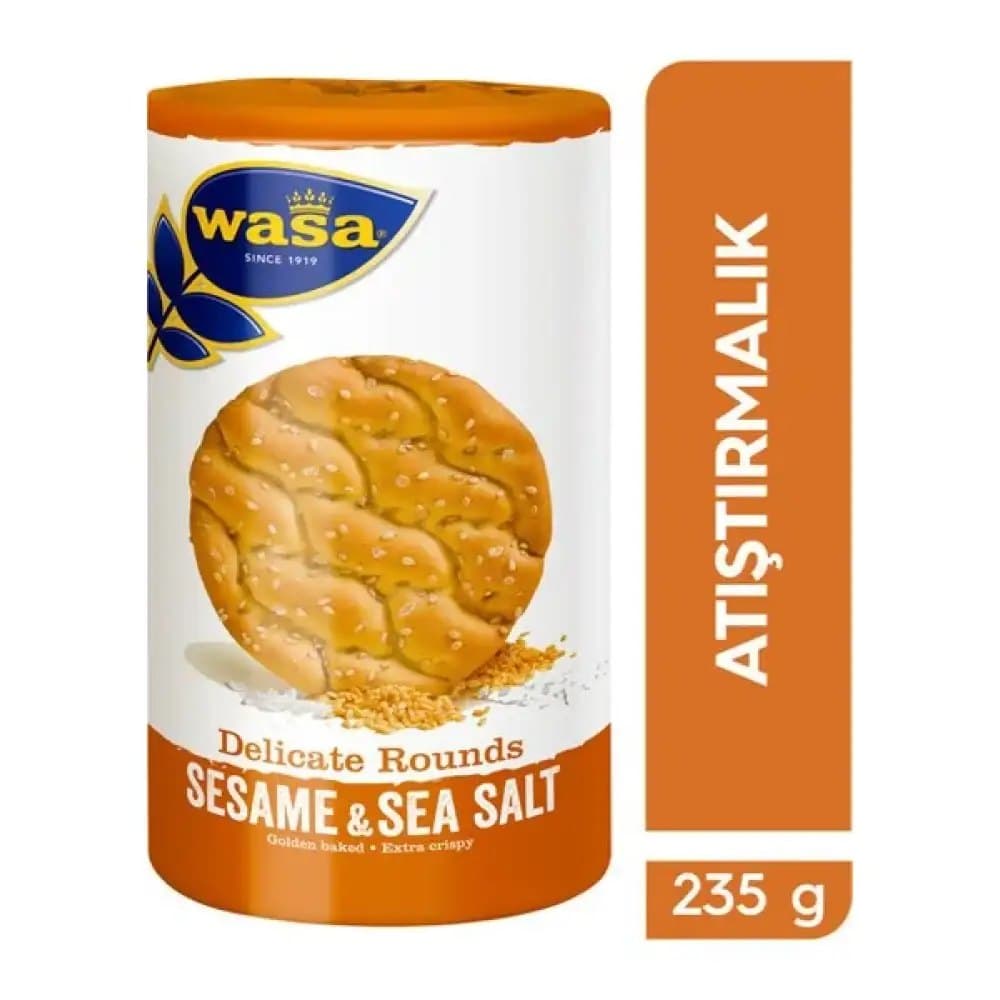 WASA SUSAMLI VE DENİZ TUZLU GEVREK EKMEK